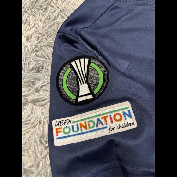 DNIPRO-1 2022/23 Match Worn JERSEY #6 BUSANELLO Ukraine CONFERENCE LEAGUE Nike - Picture 4 of 8